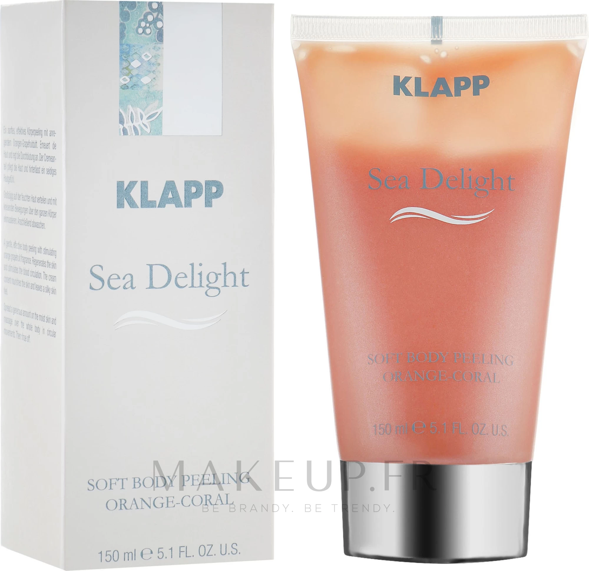 Gommage Doux Au Sel Marin Pour Corps, Corail Orange 5 Gommage Doux Au Sel Marin Pour Corps, Corail Orange – Image 5