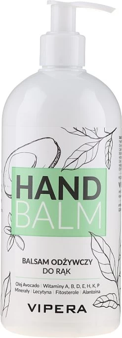 Baume à L'huile D'avocat Pour Mains