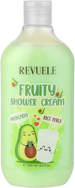 Crème De Douche à L'extrait D'avocat Et De Riz