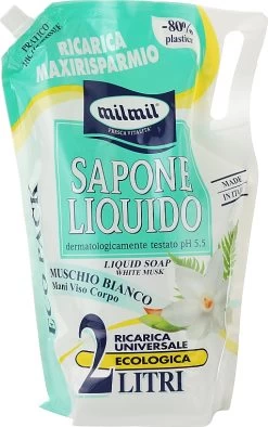 Savon Liquide, Musc Blanc (recharge)