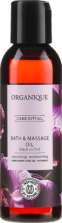 Huile De Bain Et De Massage, Orchidée Noire