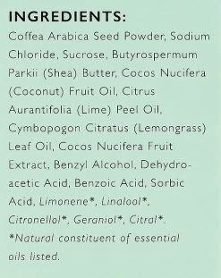 Gommage à La Caféine Et à La Citronnelle Pour Corps 8 Gommage à La Caféine Et à La Citronnelle Pour Corps -Produit De Soins Corporels Boutique 8latjsho69u1