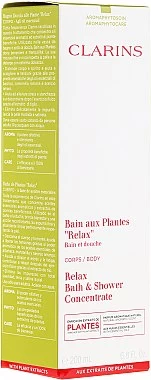 Clarins Mousse De Bain Et Douche Aux Huiles Essentielles Et Extraits De Plantes