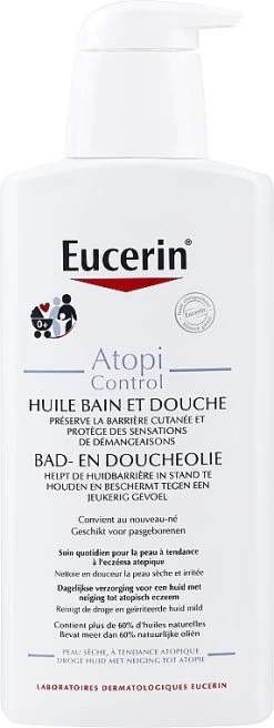 Eucerin Huile De Douche Pour Peaux Sensibles