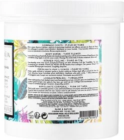 Gommage Pour Corps, Fleur De Tiaré -Produit De Soins Corporels Boutique apelcheofpan