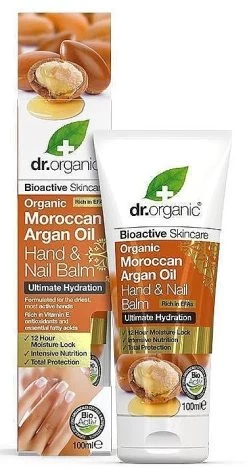 Dr Organic Baume à L'huile D'argan Pour Mains Et Ongles