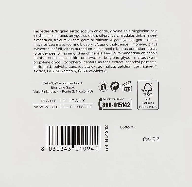 Gommage Au Sel Et Huile De Germe De Blé Pour Corps 3 Gommage Au Sel Et Huile De Germe De Blé Pour Corps – Image 3