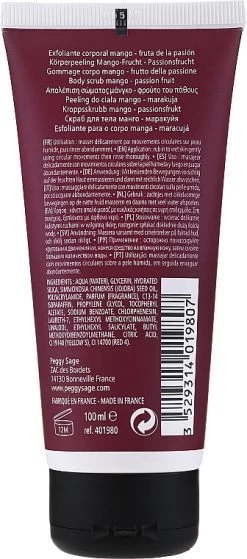 Gommage Pour Corps, Mangue Et Fruit De La Passion -Produit De Soins Corporels Boutique exo9eoizn8ba