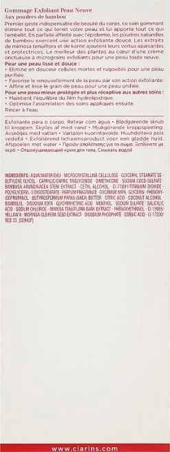 Clarins Gommage Exfoliant Aux Poudres De Bambou Pour Corps 9 Clarins Gommage Exfoliant Aux Poudres De Bambou Pour Corps -Produit De Soins Corporels Boutique hxcz6cnxzz0r