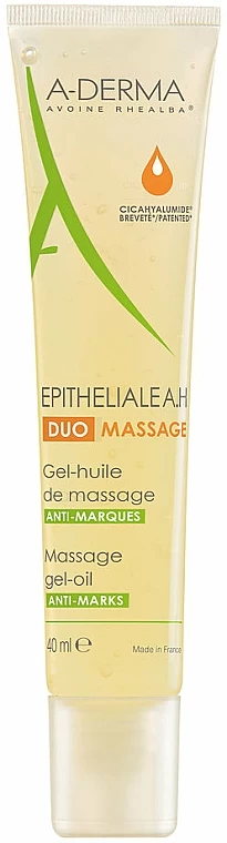 A Derma Gel-huile De Massage Pour Cicatrices Et Vergetures