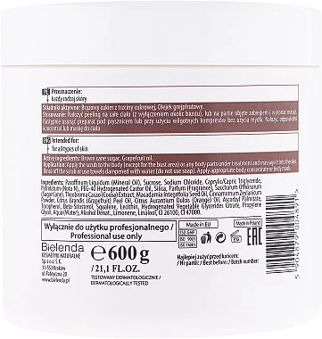 Gommage Au Sucre De Canne Et Huile De Pamplemousse Pour Corps 2 Gommage Au Sucre De Canne Et Huile De Pamplemousse Pour Corps – Image 2