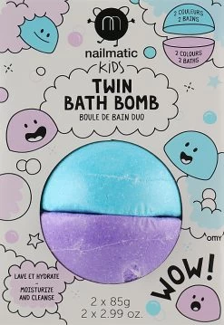 Bombes De Bain, Bleu Et Violet