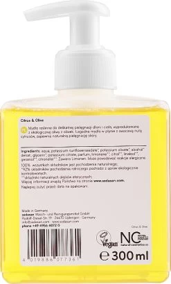 Savon Liquide Aux Huiles D'agrumes Et Olive -Produit De Soins Corporels Boutique nlxztwsjb0ie