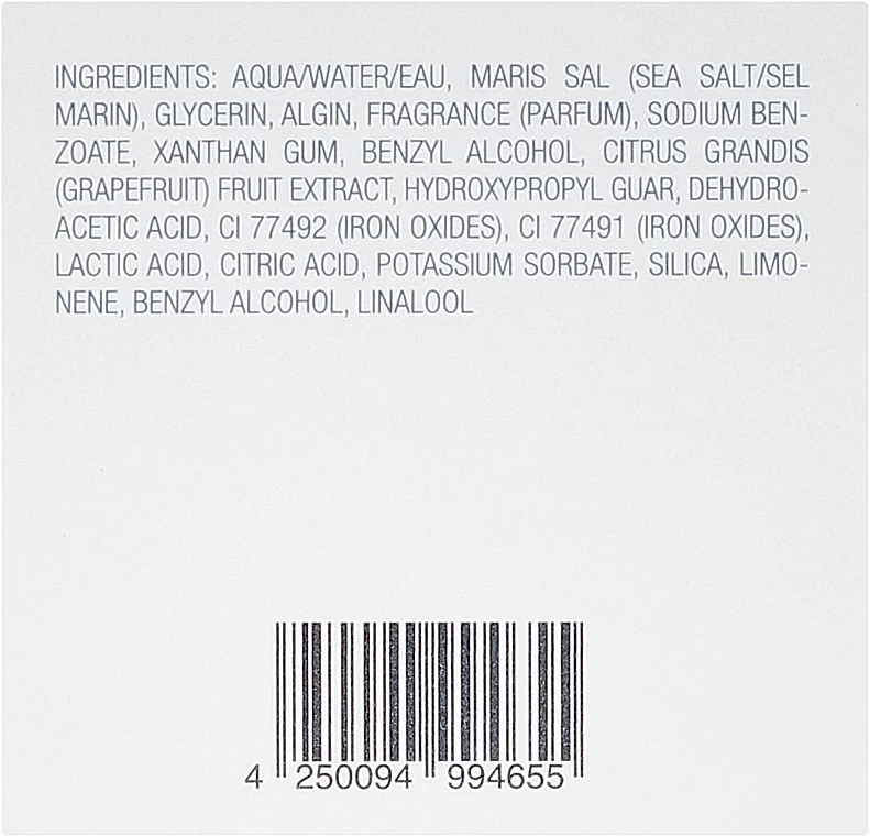 Gommage Doux Au Sel Marin Pour Corps, Corail Orange 3 Gommage Doux Au Sel Marin Pour Corps, Corail Orange – Image 3