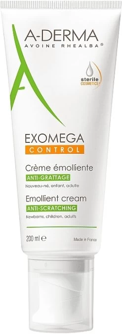 A Derma Crème émolliente Anti-grattage Pour Peaux Sèches