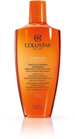Collistar Gel Douche Et Shampooing Après-soleil Aux Protéines De Blé