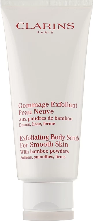 Clarins Gommage Exfoliant Aux Poudres De Bambou Pour Corps 2 Clarins Gommage Exfoliant Aux Poudres De Bambou Pour Corps – Image 2