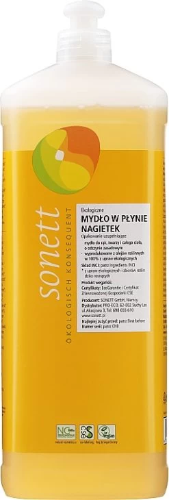 Savon Liquide à L’extrait De Calendula Pour Mains 12 Savon Liquide à L’extrait De Calendula Pour Mains -Produit De Soins Corporels Boutique rr2tp5su94kj