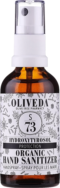 Spray Antibactérien à L'extrait D'olive Pour Mains