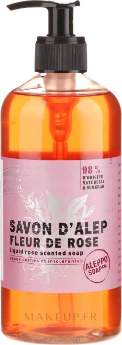 Savon D'Alep Liquide, Fleur De Rose 7 Savon D'Alep Liquide, Fleur De Rose -Produit De Soins Corporels Boutique xbcfycljdbhf