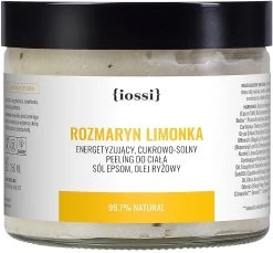 Gommage Au Sucre à L'huile De Riz, Romarin Et Citron Vert Pour Corps