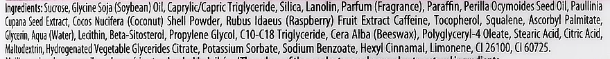 Gommage à La Framboise Et Biocaféine De Guarana Pour Corps 3 Gommage à La Framboise Et Biocaféine De Guarana Pour Corps – Image 3