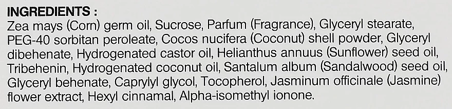 Cire De Gommage Aux Huiles De Bois De Santal Et De Jasmin Pour Corps 4 Cire De Gommage Aux Huiles De Bois De Santal Et De Jasmin Pour Corps – Image 4